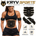 EMS Abdominal Muscle Toning Trainer ABS Stimulator Toner Fitness Binder Gym Belt