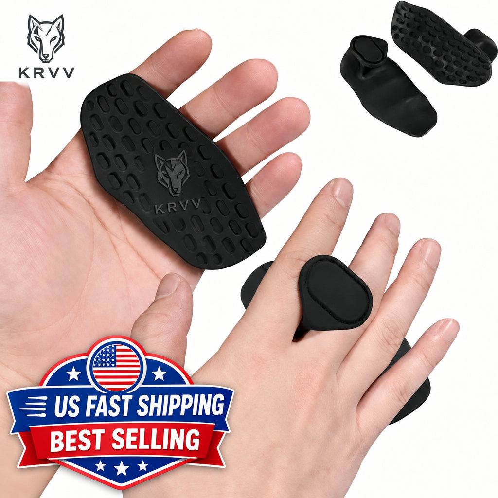 Anti-Slip Workout Grips, Ergonomics Rubber Gym Grips, Weight Lifting Grips for Hand Protection, Workout Gym Gloves for Men and Women Deadlift, Fitness Training, Weightlifting and Exercise